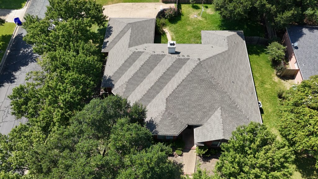 Completed home exterior showcasing Residential Roofing in Hewitt, TX installed for long-lasting protection and curb appeal