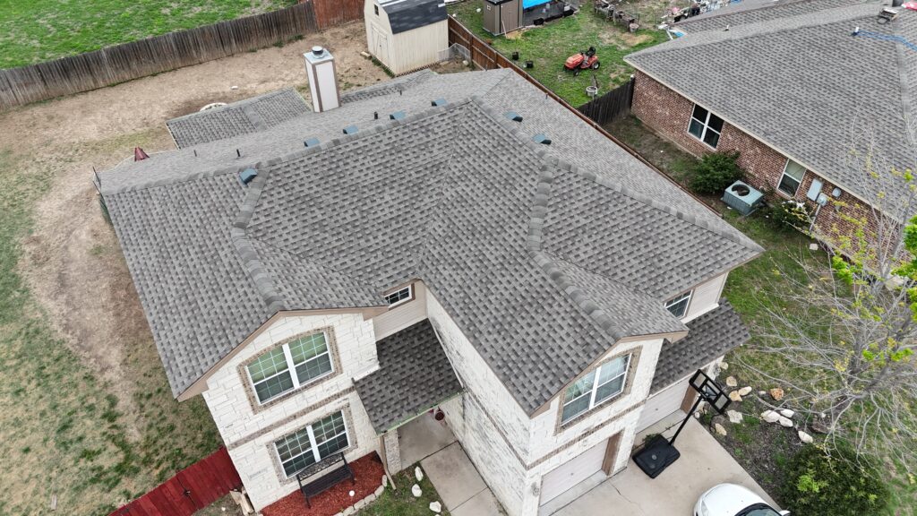 Finished residential property displaying Residential Roofing services in Hewitt, TX designed to withstand heat, storms, and everyday wear