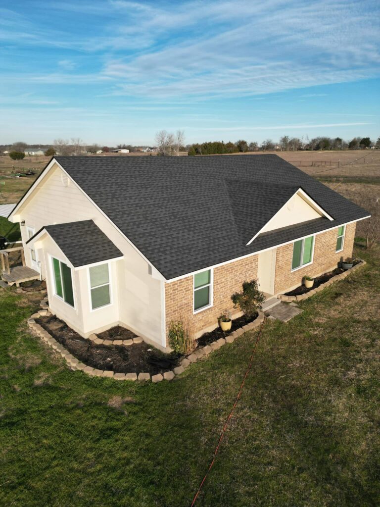 Completed home exterior showcasing Residential Roofing in Copperas Cove, TX installed for long-lasting durability and curb appeal
