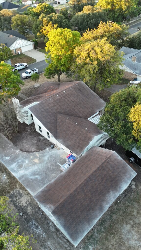 Finished residential property displaying Residential Roofing services in Belton, TX built to withstand heat, storms, and aging materials