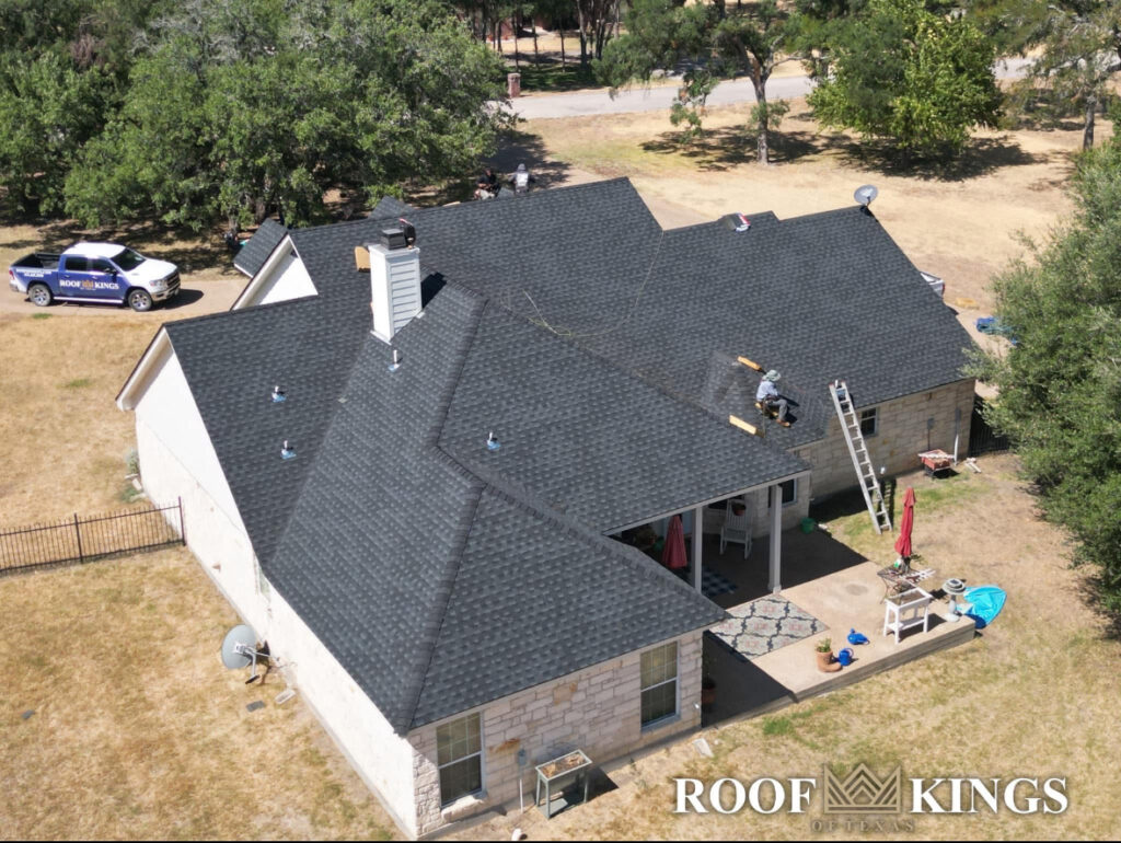 Finished residential property displaying Residential Roofing services in Temple, TX built to withstand heat, storms, and aging materials
