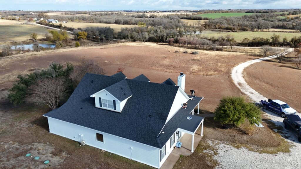 Completed home exterior showcasing Shingle Roofing in Hewitt, TX installed for long-lasting durability and enhanced curb appeal