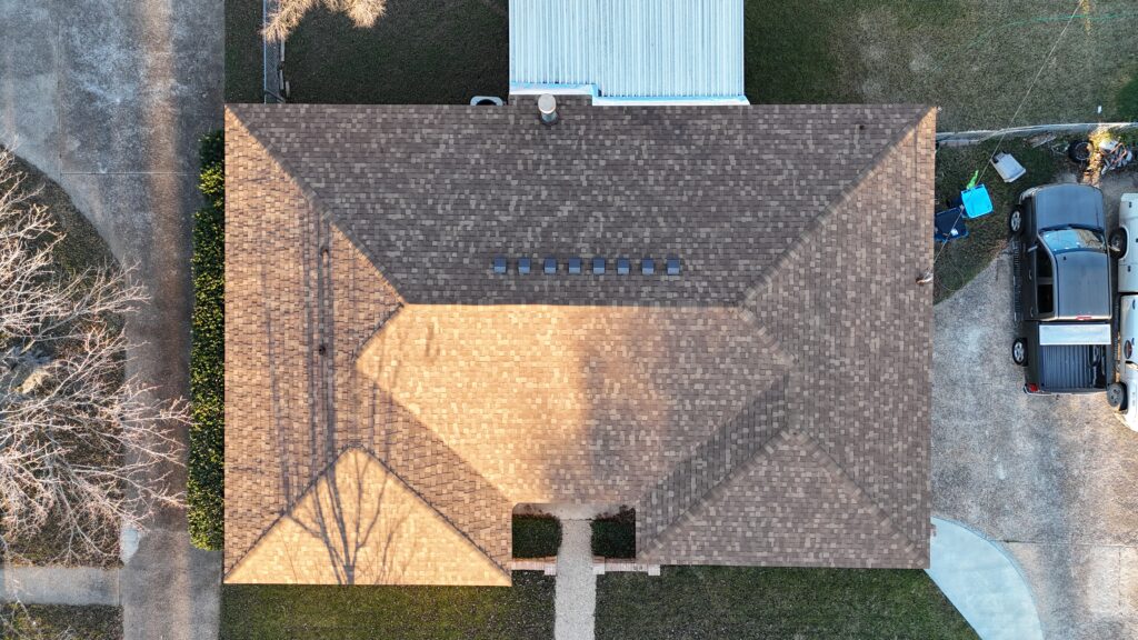 Finished residential property displaying Shingle Roofing services in Belton, TX built to withstand heat, storms, and everyday wear