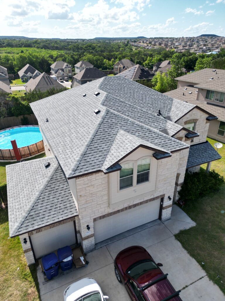 Completed home exterior showcasing Shingle Roofing in Copperas Cove, TX installed for long-lasting durability and improved curb appeal