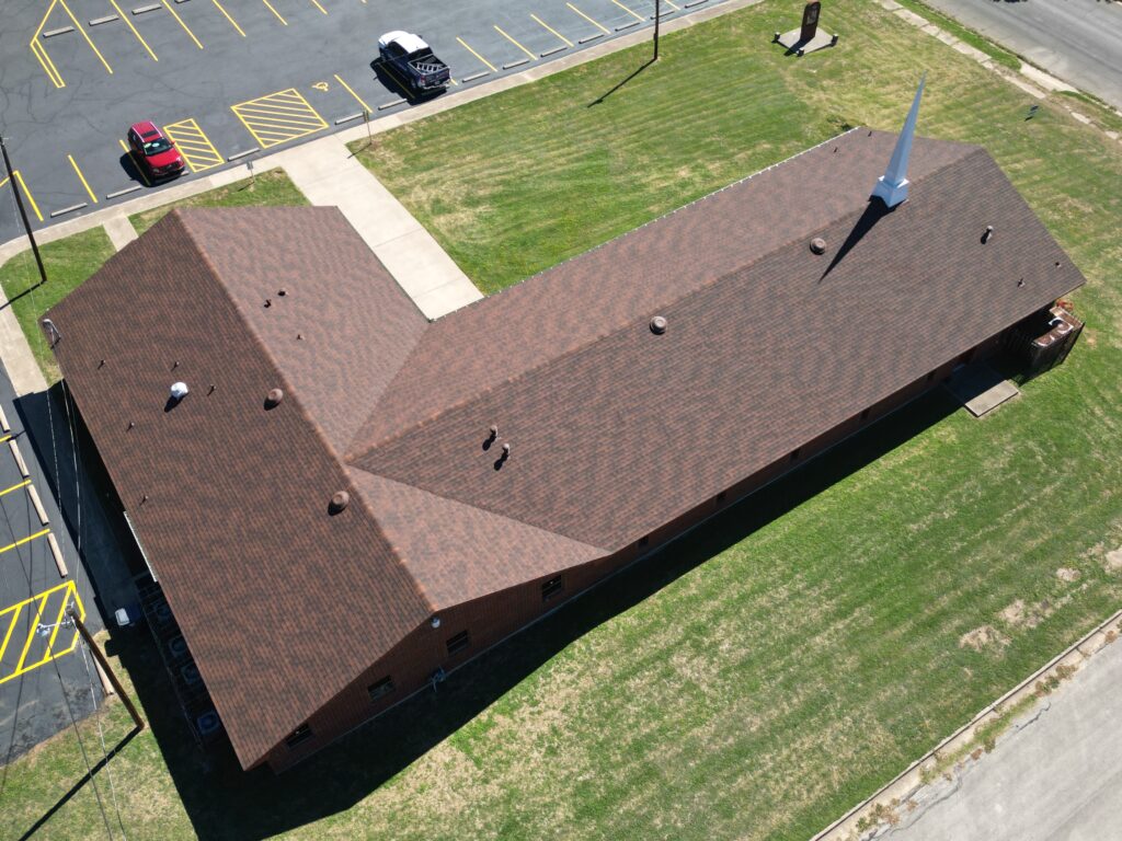 Completed commercial property showcasing Commercial Roofing in Belton, TX installed for long-term durability and structural protection
