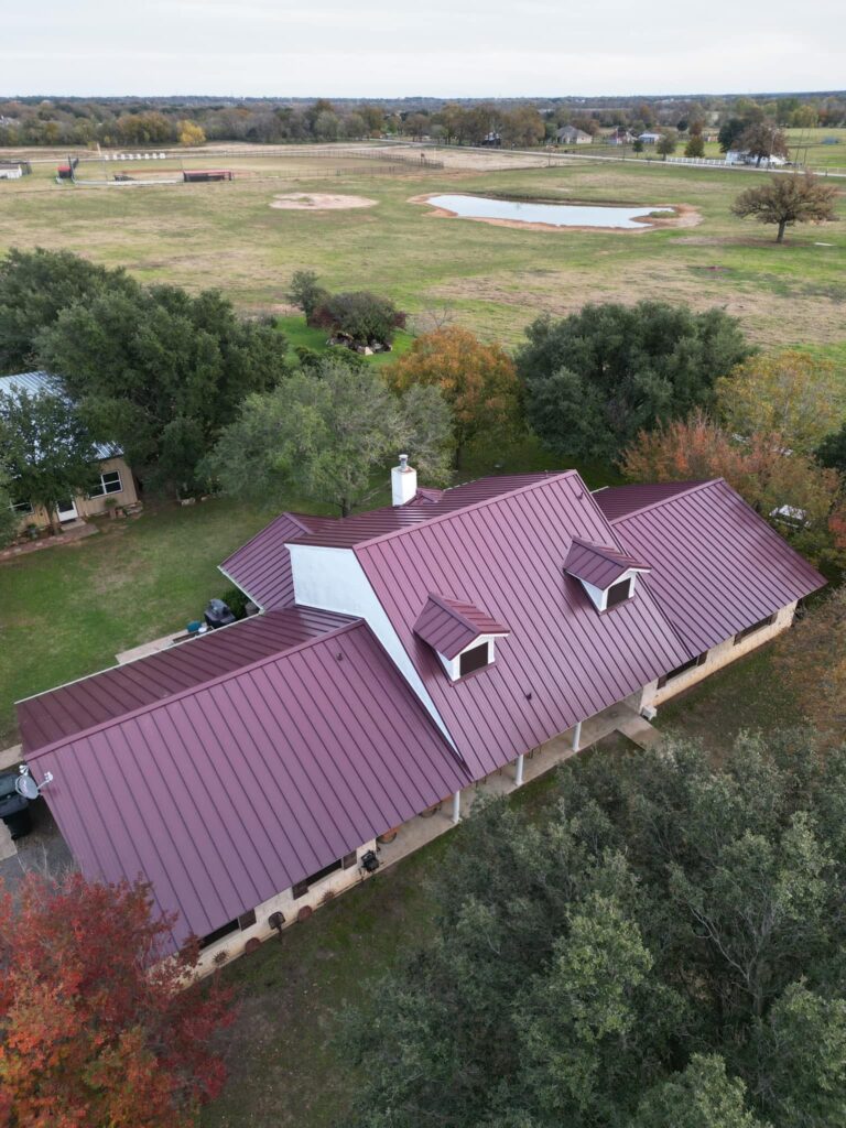 Completed flat roof showcasing PVC Roofing in Hewitt, TX installed for long-term durability and energy efficiency