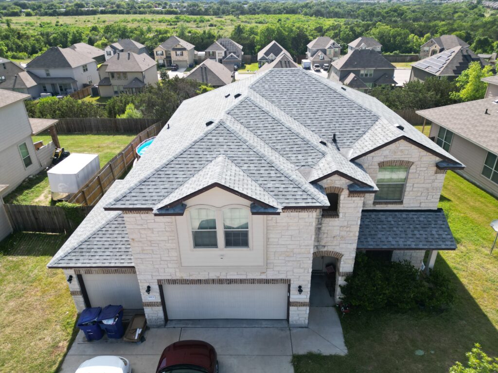 Seamless Gutter Installation in Copperas Cove, TX completed to improve drainage and help protect the home’s foundation and exterior